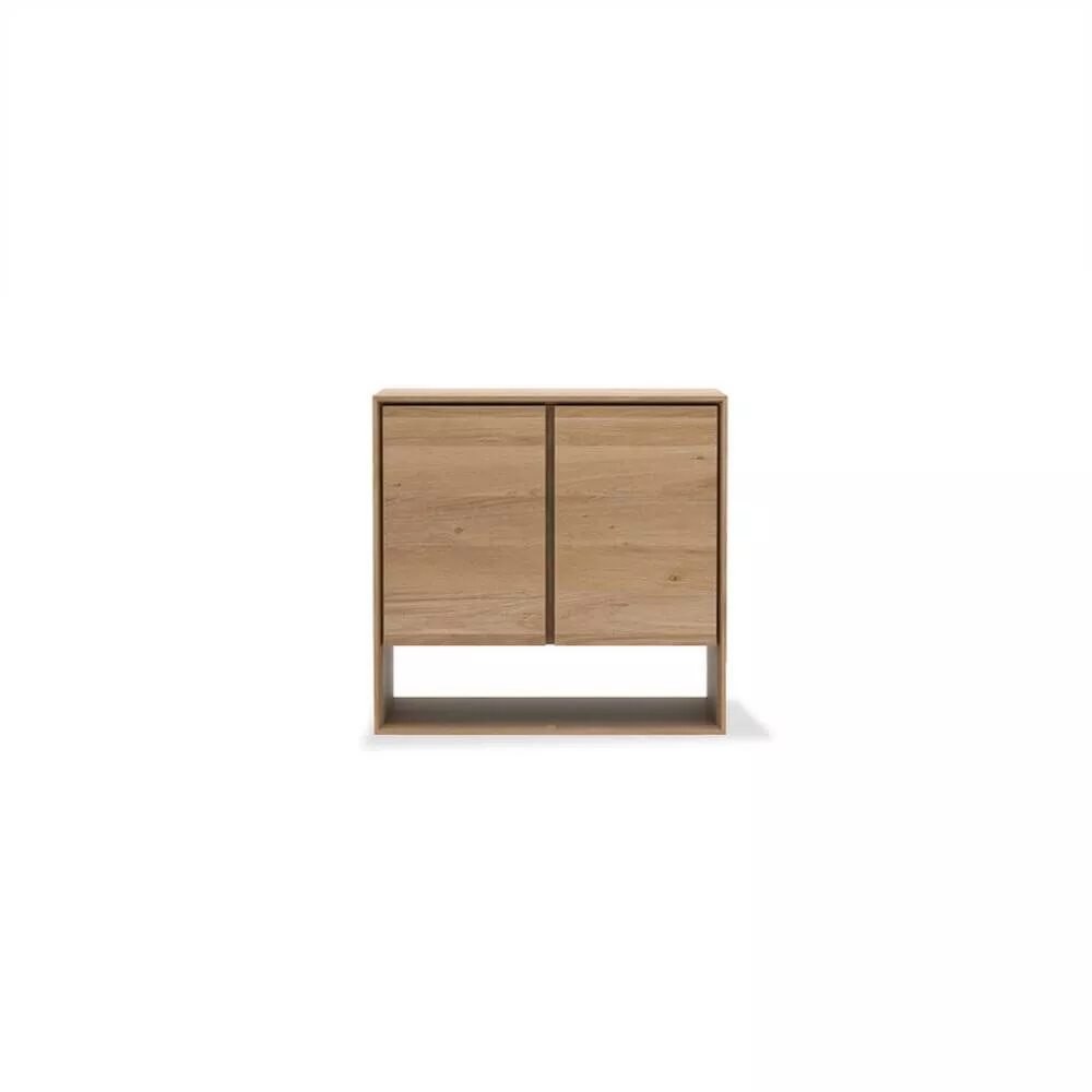 Oak Nordic Two Door Sideboard